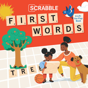 Scrabble: First Words ((Interactive Books for Kids Ages 0+, First Words Board Books for Kids, Educational Board Books for Kids)) by Insight Kids, 9781647225186