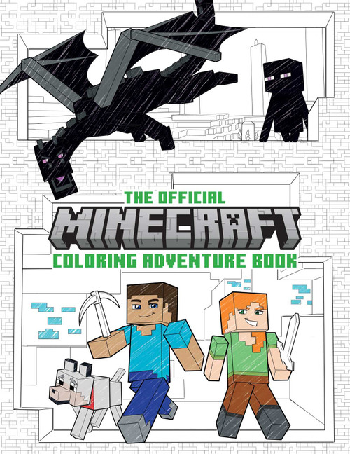 The Official Minecraft Coloring Adventures Book: Create, Explore, Color! (For Young Artists and Kids 5-10) by Insight Editions, 9781647228170