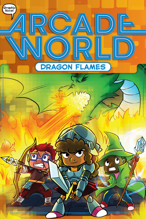 Dragon Flames - 9781665904773 by Nate Bitt, Glass House Graphics, 9781665904773