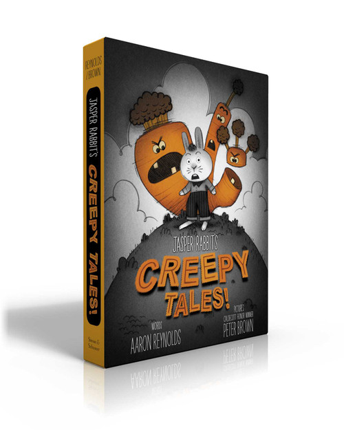 Jasper Rabbit's Creepy Tales! (Picture Book Boxed Set) (Creepy Carrots!; Creepy Pair of Underwear!; Creepy Crayon!) by Aaron Reynolds, Peter Brown, 9781665914246