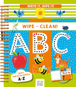 Write it, Wipe It! Wipe-Clean ABC by Little Genius Books, 9781953344670