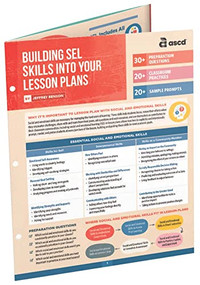 Building SEL Skills into Your Lesson Plans (Quick Reference Guide) by Jeffrey Benson, 9781416631262