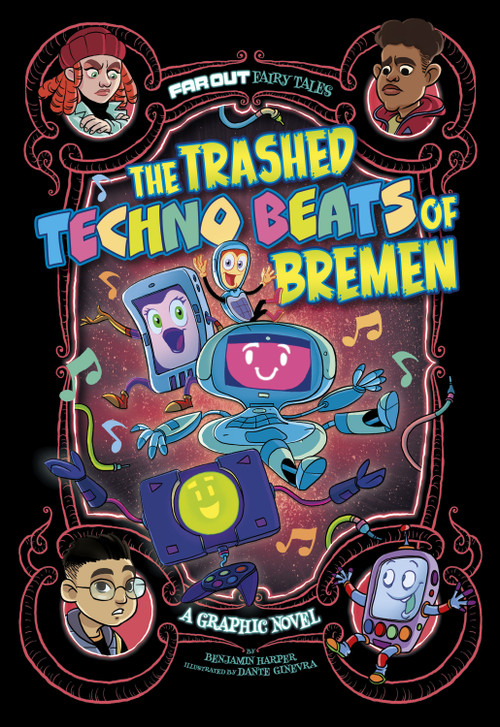 The Trashed Techno Beats of Bremen (A Graphic Novel) - 9781666335675 by Benjamin Harper, Dante Ginevra, 9781666335675