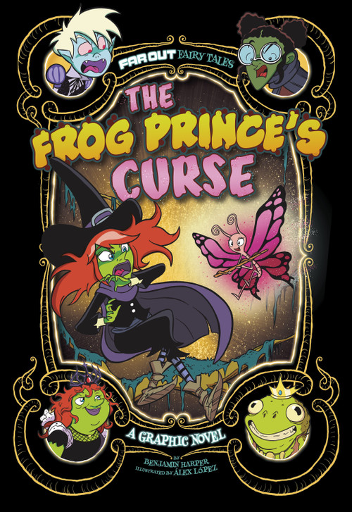 The Frog Prince's Curse (A Graphic Novel) - 9781666335491 by Benjamin Harper, Álex López, 9781666335491