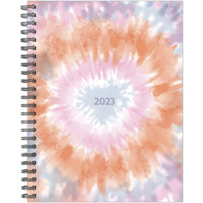 Tie-Dye 2023 2023 8.5" x 11" Weekly  Planner by Willow Creek Press, 9781549230691