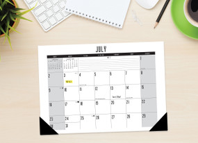 Basic 2023 22" x 17" Large Monthly Deskpad - 9781549230745 by Willow Creek Press, 9781549230745