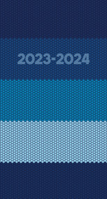 Blue Stripe 2023 2-Year Pocket Planner by Willow Creek Press, 9781549230813