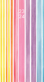 Rainbow Stripe 2023 2-Year Pocket Planner by Willow Creek Press, 9781549230882