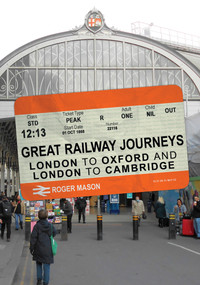 Great Railway Journeys: London to Oxford and London to Cambridge by Roger Mason, 9781445687643