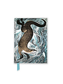Angela Harding: Fishing Otter (Foiled Pocket Journal) by Flame Tree Studio, 9781804172049