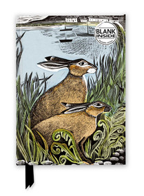Angela Harding: Rathlin Hares (Foiled Blank Journal) by Flame Tree Studio, 9781804172056