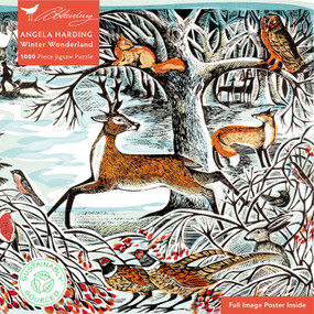 Adult Sustainable Jigsaw Puzzle: Angela Harding: Winter Wonderland (1000-pieces. Ethical, Sustainable, Earth-friendly) by Flame Tree Studio, 9781804172070