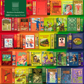 Adult Jigsaw Puzzle Bodleian Libraries: Rainbow Bookshelves (1000-piece Jigsaw Puzzles) by Flame Tree Studio, 9781804172087