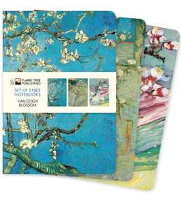 Vincent van Gogh: Blossom Set of 3 Midi Notebooks by Flame Tree Studio, 9781804172179