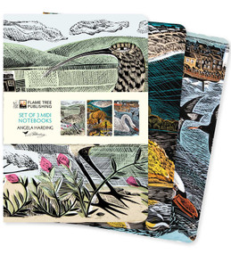Angela Harding: Wildlife Set of 3 Midi Notebooks by Flame Tree Studio, 9781804172193