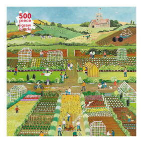 Adult Jigsaw Puzzle Judy Joel: Allotments, 2012 (500 pieces) (500-Piece Jigsaw Puzzles) by Flame Tree Studio, 9781839648991