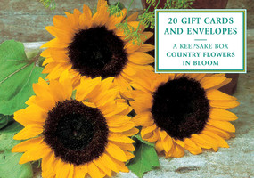 Tin Box of 20 Gift Cards and Envelopes: Country Flowers in Bloom (A keepsake tin box featuring 20 high-quality floral gift cards and envelopes) by Peony Press, 9780754826156