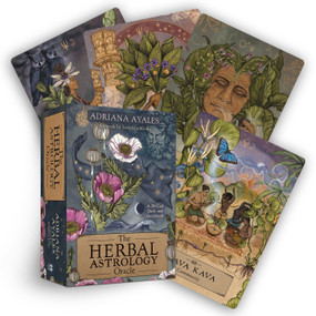 The Herbal Astrology Oracle (A 55-Card Deck and Guidebook) by Adriana Ayales, Joséphine Klerks, 9781401969035