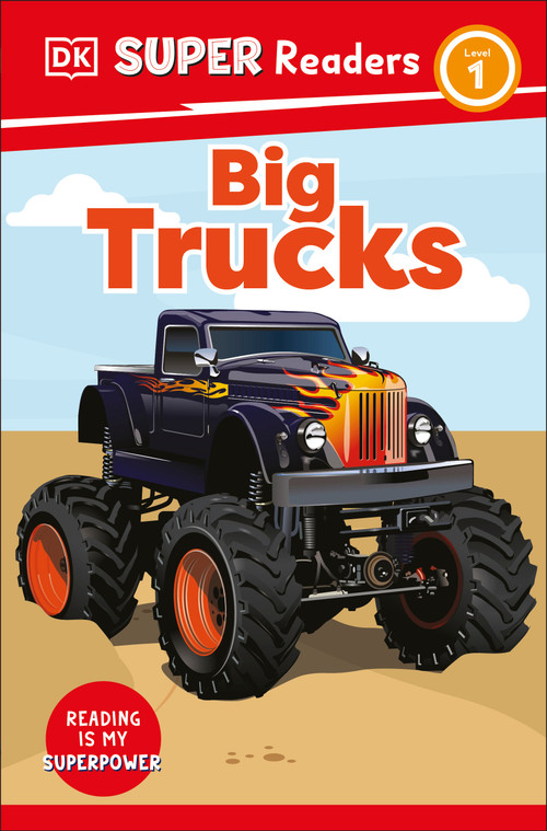 DK Super Readers Level 1 Big Trucks - 9780744071610 by DK, 9780744071610