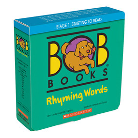 Bob Books - Rhyming Words Box Set of 10 Paperbacks | Decodable Phonics Books, Ages 4 and up, Kindergarten, Flashcards (Stage 1: Starting to Read) by Lynn Maslen Kertell, Dana Sullivan, 9780545513227