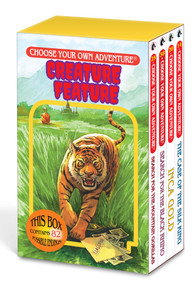 Choose Your Own Adventure 4-Book Boxed Set Creature Feature Box (The Case of the Silk King, Inca Gold, Search for the Black Rhino, Search for the Mountain Gorillas) by Shannon Gilligan, Alison Gilligan, Jim Becket, Jim Wallace, 9781937133696