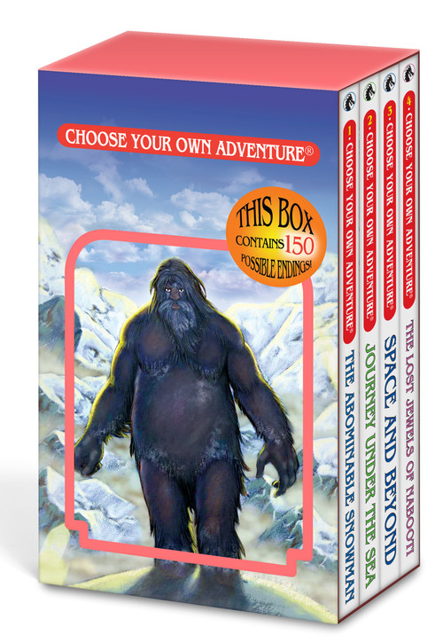 Choose Your Own Adventure 4-Book Boxed Set #1 (The Abominable Snowman, Journey Under the Sea, Space and Beyond, The Lost Jewels of Nabooti) by R.A. Montgomery, 9781933390949