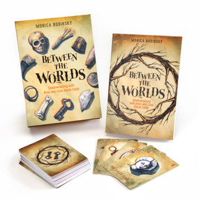 Between the Worlds (Shadowcasting with Bone and Curio Oracle Cards (Oracle Kit Box Set with 46 Cards and Guide Book)) by Monica Bodirsky, 9780764364334