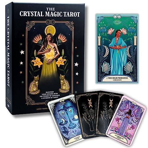 The Crystal Magic Tarot (Understand and Control Your Fate with Tarot) by Kerry Ward, Clare Gregory, 9781914317545