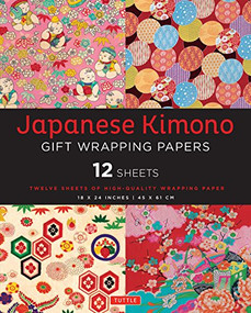 Japanese Kimono Gift Wrapping Papers - 12 Sheets (18 x 24 inch (45 x 61 cm) Wrapping Paper) by Tuttle Studio, 9780804845489