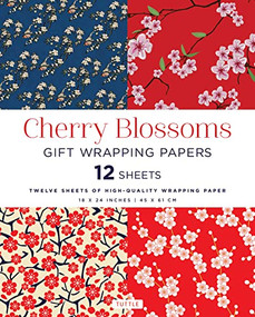 Cherry Blossoms Gift Wrapping Papers - 12 Sheets (18 x 24 inch (45 x 61 cm) Wrapping Paper) by Tuttle Studio, 9780804849579
