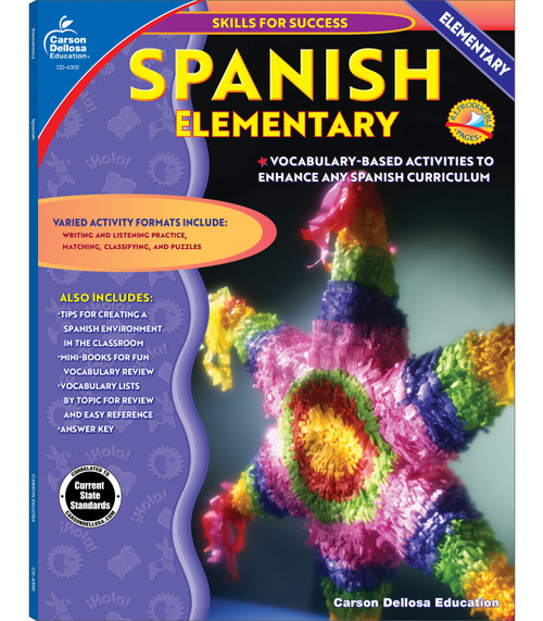 Spanish, Grades K - 5 (Elementary) by Cynthia Downs, 9780887247576