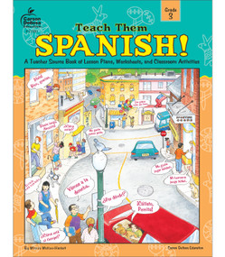 Teach Them Spanish!, Grade 3 by Winnie Waltzer-Hackett, 9781568228426