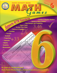Math Games, Grade 6 by Joyce Stulgis-Blalock, 9781580372756