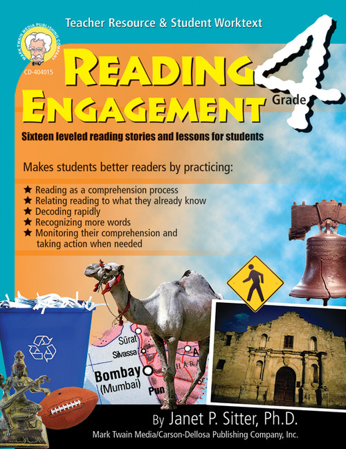 Reading Engagement, Grade 4 by Janet P Sitter, 9781580372886