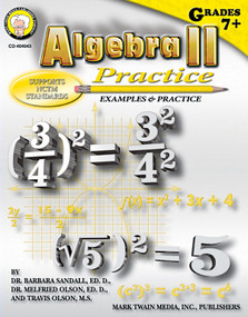 Algebra II Practice Book, Grades 7 - 12 by Barbara R. Sandall, Melfried Olson, Travis Olson, 9781580373265