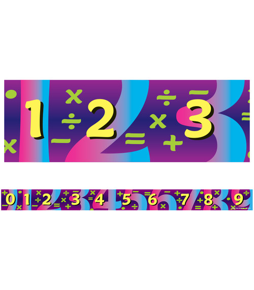 Math Straight Borders by Mark Twain Media, 9781580374408