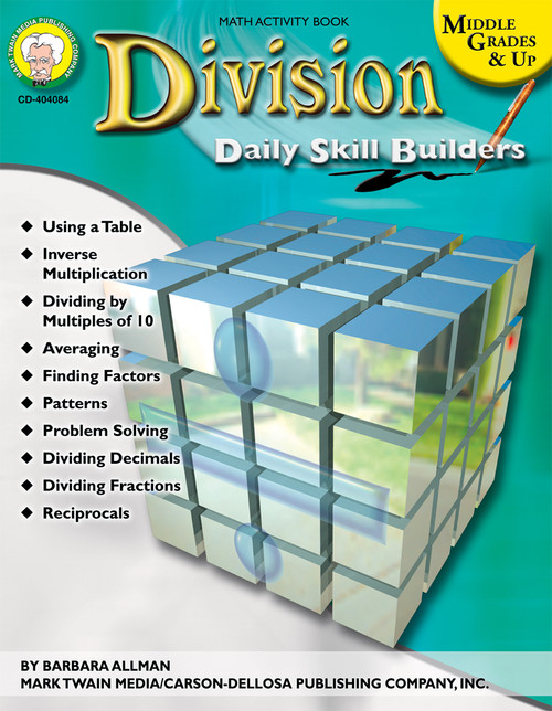 Division, Grades 6 - 12 by Barbara Allman, 9781580374439
