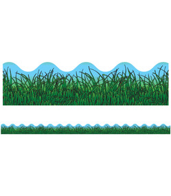 Grass Scalloped Bulletin Board Borders by Carson Dellosa Education, 9781594412271