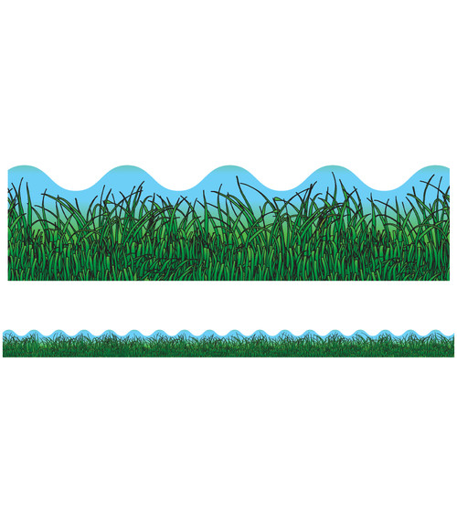 Grass Scalloped Bulletin Board Borders by Carson Dellosa Education, 9781594412271