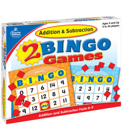 Addition & Subtraction Bingo by Carson Dellosa Education, 9781604180220