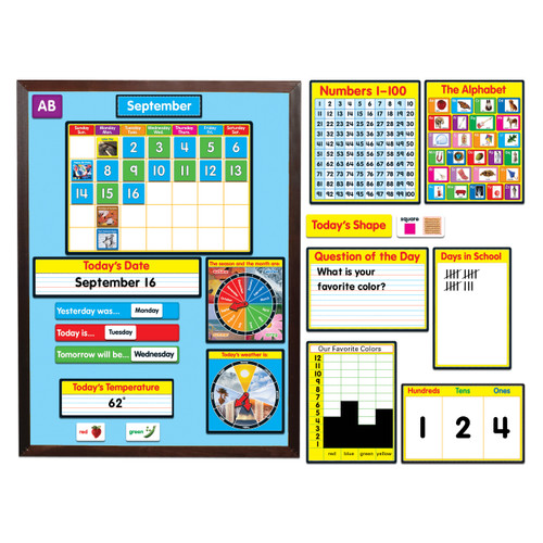 Morning Meeting Solution Bulletin Board Set, Grade K by Carson Dellosa Education, 9781604181678
