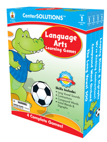 Language Arts Learning Games, Grade 1 by Carson Dellosa Education, 9781604182354