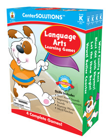 Language Arts Learning Games, Grade K by Carson Dellosa Education, 9781604182378