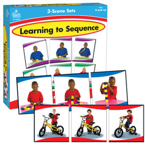 Learning to Sequence 3-Scene (3 Scene Set) by Carson Dellosa Education, 9781936022885