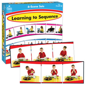 Learning to Sequence 6-Scene (6 Scene Set) by Carson Dellosa Education, 9781936022908