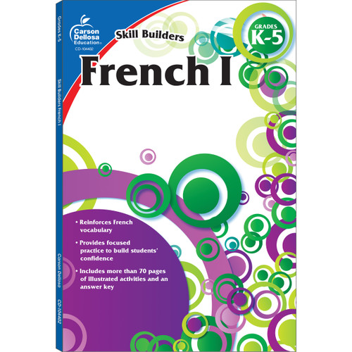 French I, Grades K - 5 by Carson Dellosa Education, 9781936023189