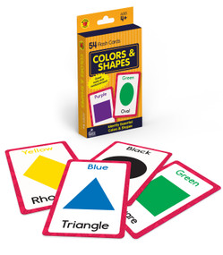 Colors and Shapes Flash Cards by Brighter Child, 9780769646893