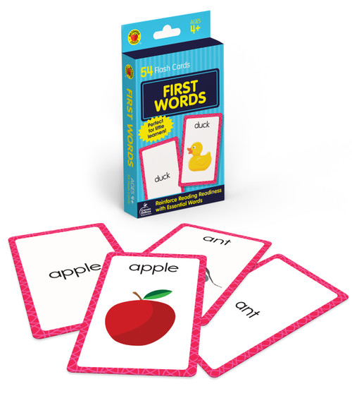 First Words Flash Cards by Brighter Child, 9780769647197