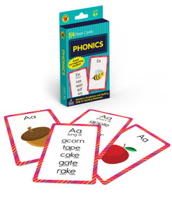 Phonics Flash Cards by Brighter Child, 9780769647494
