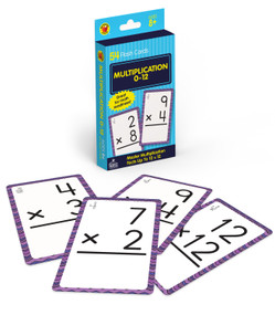Multiplication 0 to 12 Flash Cards by Brighter Child, 9780769677439
